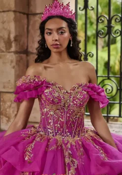 Plus Sized Quince Dresses^LizLuo Quinceanera 80055