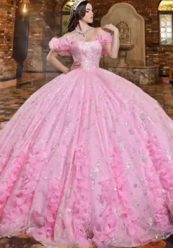 Plus Sized Quince Dresses|Sweet Sixteen^LizLuo Quinceanera 80020