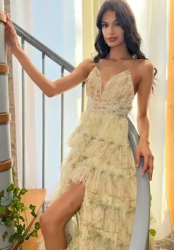 Wedding Guest|Sweet Sixteen^Jovani Long Tulle A Line Dress 36571