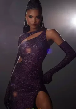 Long Sleeve Prom Dresses|Sexy^Morilee 48015 Black/Pink