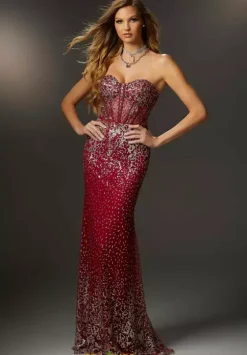 Long Homecoming Dresses|Plus Size^Morilee 48066