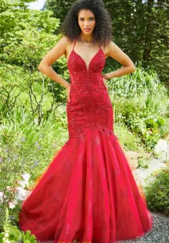 Mermaid|Long Dresses^Morilee 47055 Scarlet