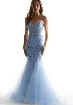 Winter Formal|Pageant^Morilee 49043 Periwinkle