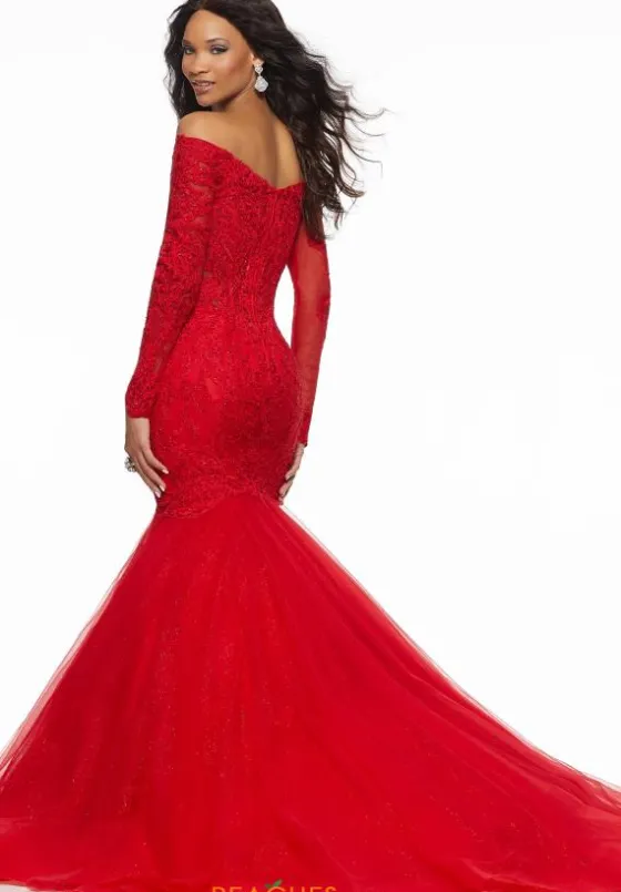 Long Sleeve Prom Dresses|Mermaid^Morilee 43060