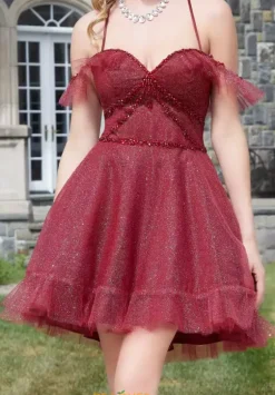 Bat Mitzvah|8Th Grade Dance^Morilee Damas Morilee Homecoming 9618 Sangria