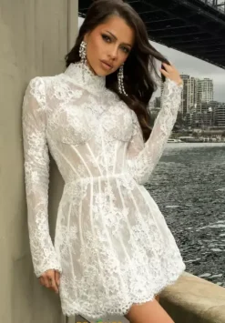 Long Sleeve Hc Dresses|Short Homecoming Dresses^Portia and Scarlett PS24424