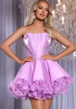 Bat Mitzvah|8Th Grade Dance^Portia and Scarlett PS25776 Lilac