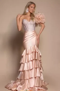 Long Dresses|Plus Sized Dresses^Portia and Scarlett PS26141