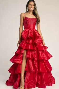 Long Dresses|Plus Sized Dresses^Portia and Scarlett PS26253