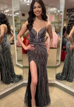 Long Dresses|Plus Sized Dresses^Portia and Scarlett PS25167