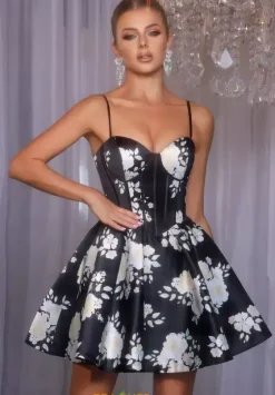 Wedding Guest|Bat Mitzvah^Portia and Scarlett PS25764 Black