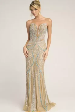 Long Dresses|Plus Sized Dresses^Portia and Scarlett PS26423C