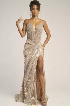 Long Dresses|Plus Sized Dresses^Portia and Scarlett PS26431C