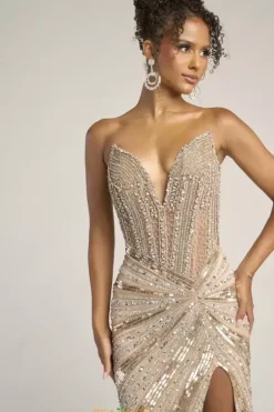 Long Dresses|Plus Sized Dresses^Portia and Scarlett PS26431C