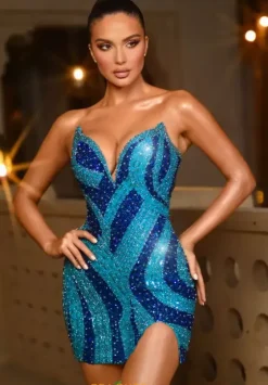 Short Homecoming Dresses|Quince Guest Dresses^Portia and Scarlett PS25823C