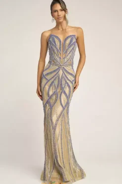 Long Dresses|Plus Sized Dresses^Portia and Scarlett PS26401C