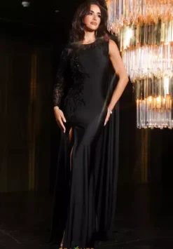 Long Sleeve Prom Dresses|Long Dresses^Portia and Scarlett PS25861E