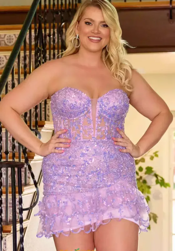 Short Homecoming Dresses|Plus Size Homecoming Dresses^Primavera 14089