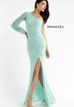 Long Sleeve Prom Dresses|Sexy^Primavera 3771 Mint