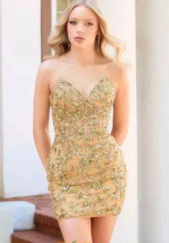 Short Homecoming Dresses|Quince Guest Dresses^Primavera 4430