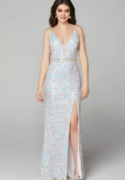 Long Homecoming Dresses|Sexy^Primavera 3630 Ivory