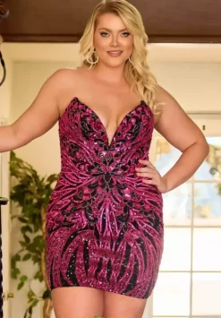 Plus Size Homecoming Dresses|Short Homecoming Dresses^Primavera 14099