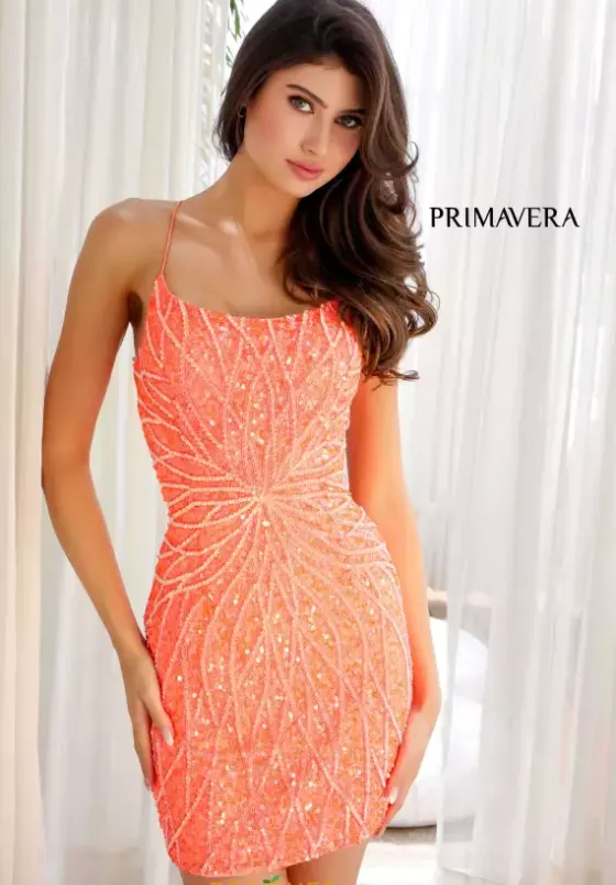 Short Homecoming Dresses|Wedding Guest^Primavera 4001