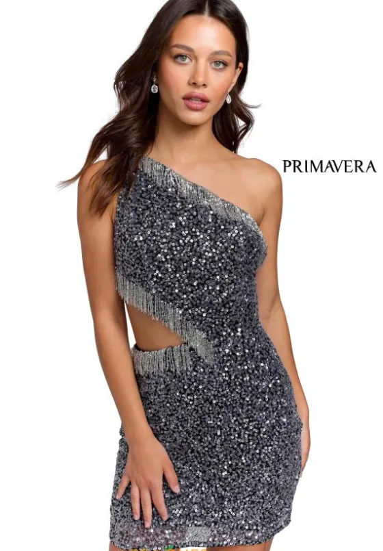 Short Homecoming Dresses|Wedding Guest^Primavera 3863 Black