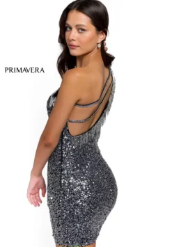 Short Homecoming Dresses|Wedding Guest^Primavera 3863 Black