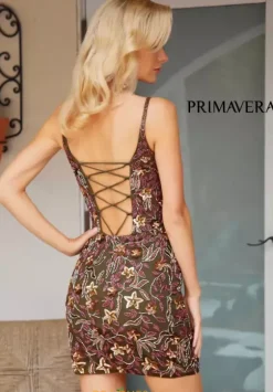 Short Homecoming Dresses|Wedding Guest^Primavera 4209