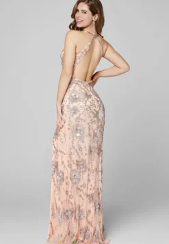 Fitted|Long Dresses^Primavera 3432 Blush