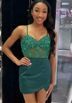 Short Homecoming Dresses|Quince Guest Dresses^Primavera 4437