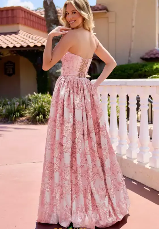 Sweet Sixteen|Plus Sized Dresses^Primavera 4566 Coral