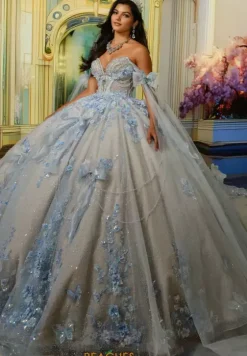 Quince Dresses With Sleeves|Plus Sized Quince Dresses^Princesa Quinceanera PR30225