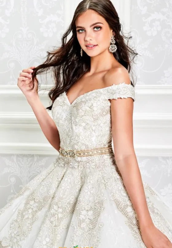 Plus Sized Quince Dresses|Sweet Sixteen^Princesa Quinceanera PR11921 Ivory