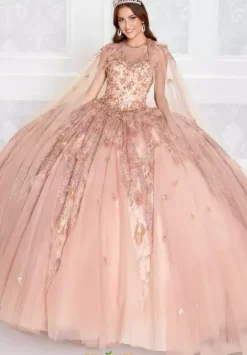 Plus Sized Quince Dresses|Sweet Sixteen^Princesa Quinceanera PR12262 Rose Gold