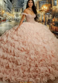 Plus Sized Quince Dresses^Princesa Quinceanera PR30232
