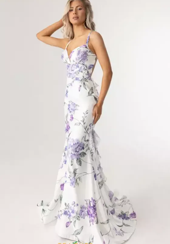 Fitted|Long Dresses^Rachel Allan 71023