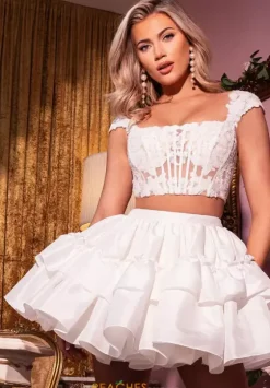 Short Homecoming Dresses|Quince Guest Dresses^Rachel Allan 40567