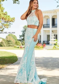 Fitted|Long Dresses^Rachel Allan 7003