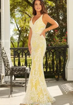 Fitted|Long Dresses^Rachel Allan 70277