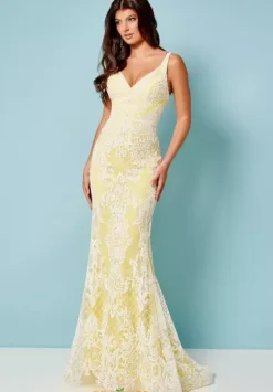 Fitted|Long Dresses^Rachel Allan 70277