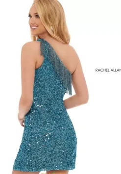 Bat Mitzvah|8Th Grade Dance^Rachel Allan 40150 Bright Turquoise