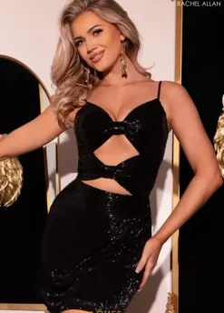 Short Homecoming Dresses|Quince Guest Dresses^Rachel Allan 40571