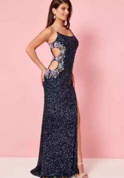 Fitted|Long Dresses^Rachel Allan 70395