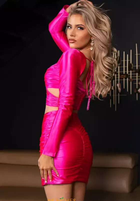 Long Sleeve Hc Dresses|Short Homecoming Dresses^Rachel Allan 40498