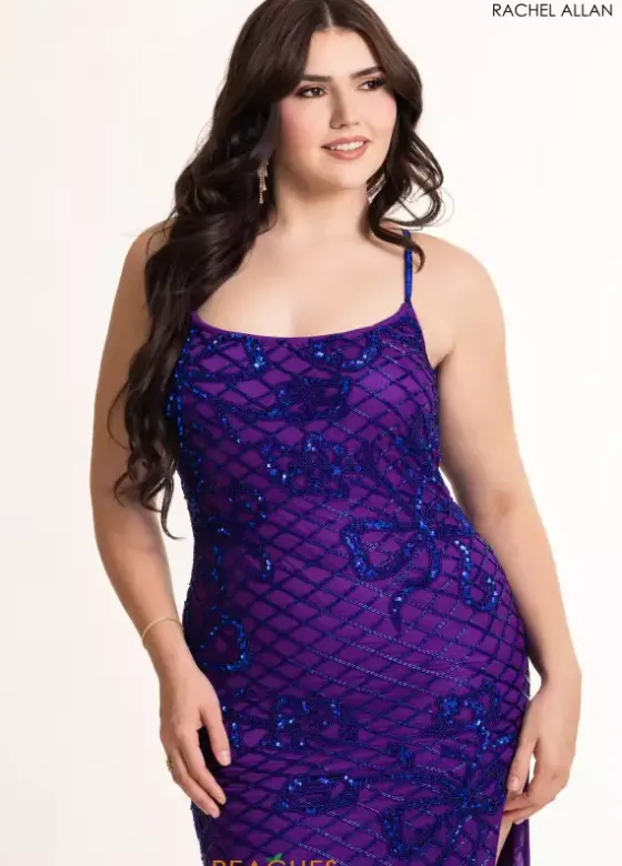 Pageant|Plus Sized Dresses^Rachel Allan 71062