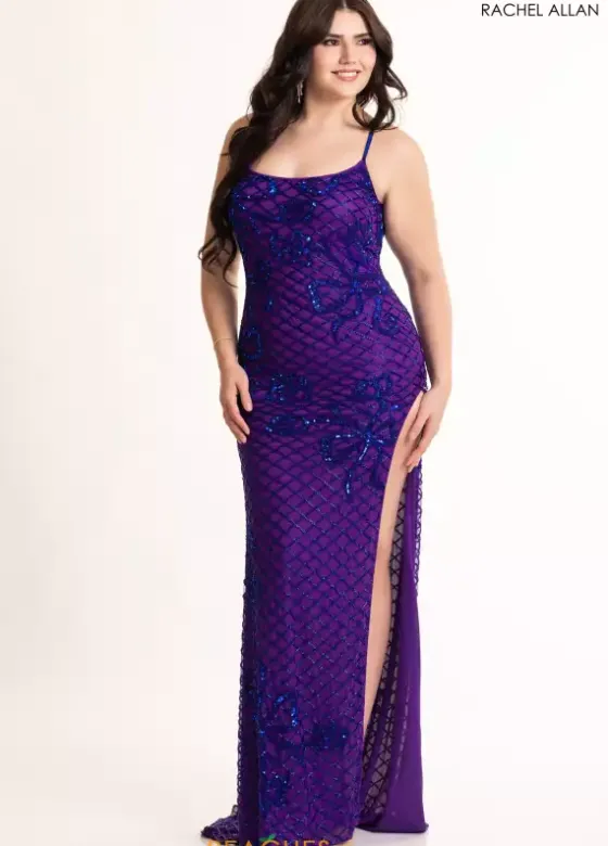 Pageant|Plus Sized Dresses^Rachel Allan 71062