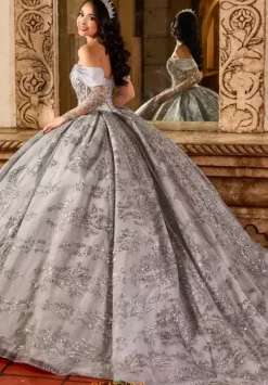 Sweet Sixteen|Quince Dresses With Sleeves^Rachel Allan Quince RQ2194