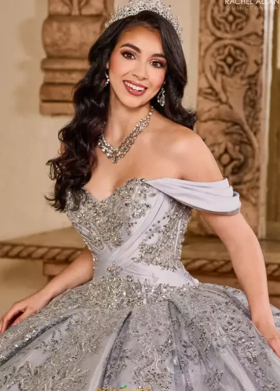 Sweet Sixteen|Quince Dresses With Sleeves^Rachel Allan Quince RQ2194